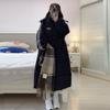 2025 Winter Women's Plus Size Goose Down Over-the-Knee Long Jacket