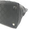 GUCCI 012-0380 Logo GG Vertical Tote Bag Hand Bag Nylon Black