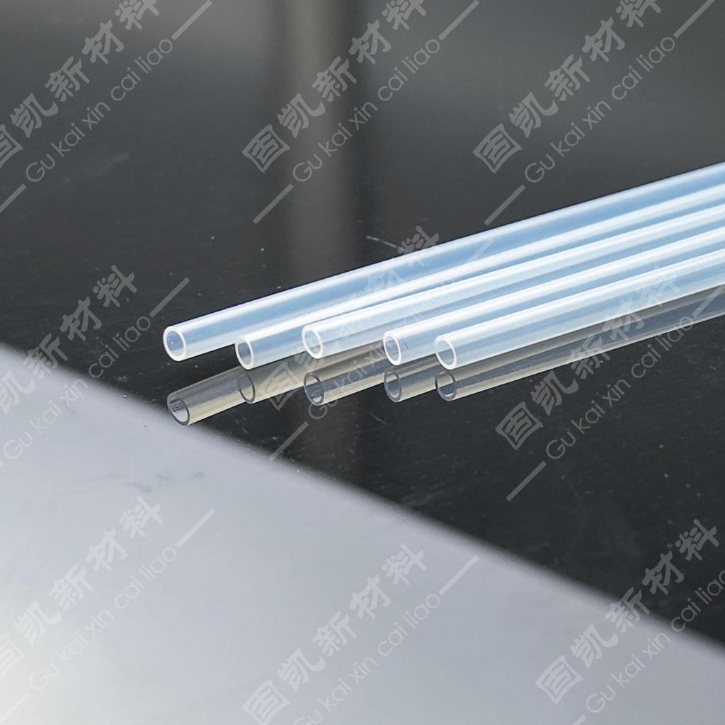 High Temperature & Corrosion Resistant PTFE Teflon Tube: Milky White, Soft, Pressure-Resistant Hose Sleeve.
