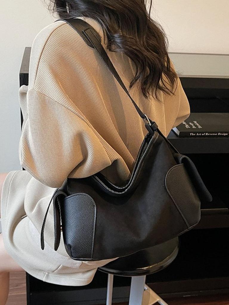 New Spring Summer Shoulder Bag Casual Style Women Tote Bag Minimalist Design Armpit Bags Fashi Versatile Daily Handbag