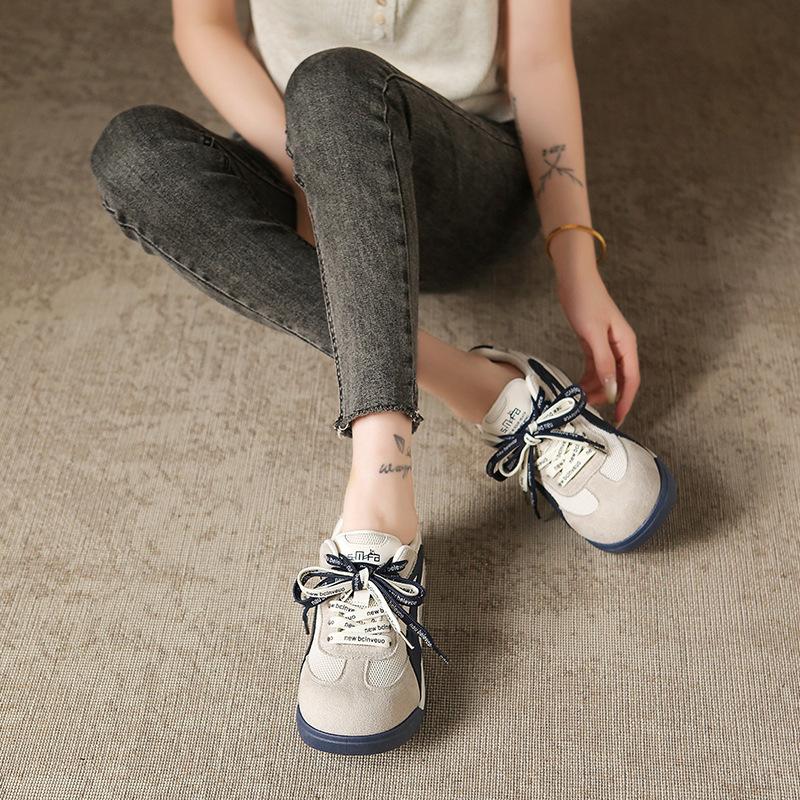 South Korea's New German Training Shoes, Inner Height Increase Forrest Gump Shoes, Women's Shoes, Spring and Summer 2025 New Versatile Sports