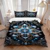 3pcs Gilded Lotus Duvet Cover Set, Cover For Bedroom Guest Room (1 Duvet Cover + 2 Pillowcase, Without Quilt),  Yy250922215
