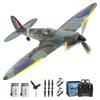 RC літак Spitfire від VOLANTEXRC - 4-канальний з гіроскопом, 3 режими, 2 акумулятори, дальність 656 футів, готовий до польоту для новачків та дорослих