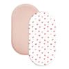 2Pcs Baby Cradle Mattress Breathable Cotton Yarn Cradle Mattress Removable Change and Wash Outer Cover Bedding Sets