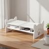 Cat Paw Monitor Riser Multi-Functional Themed Desk Shelf Space Saving