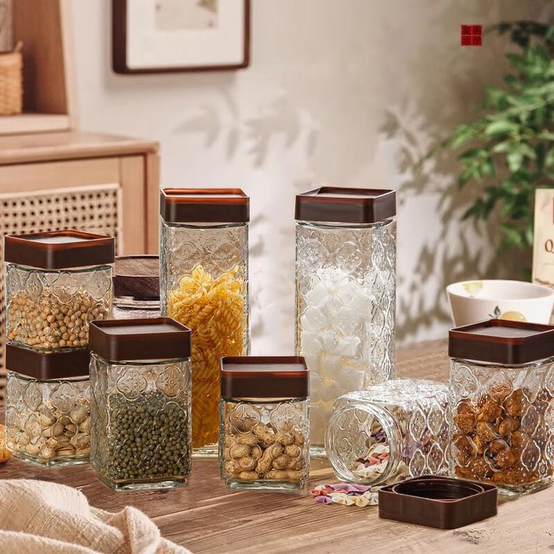 

Anvelo Glass Food Storage Jar Set 3-piece set