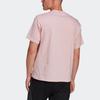 Adidas Drop Shoulder Sleeve T Shirt Unisex Pink H65778