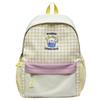 Schoolbag New ins Cartoon Puppy Backpack for Junior High School Students Large Capacity Fashion Versatile Plaid Lightweight Campus Backpack