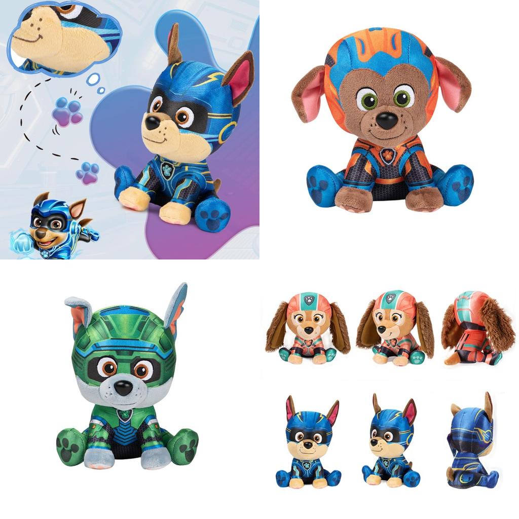 Süßes Plüschtier aus dem Film "Paw Patrol Mighty Pups Save Adventure City 2" Weiches und knuddeliges Tierdesign Kleine Größe Tian)