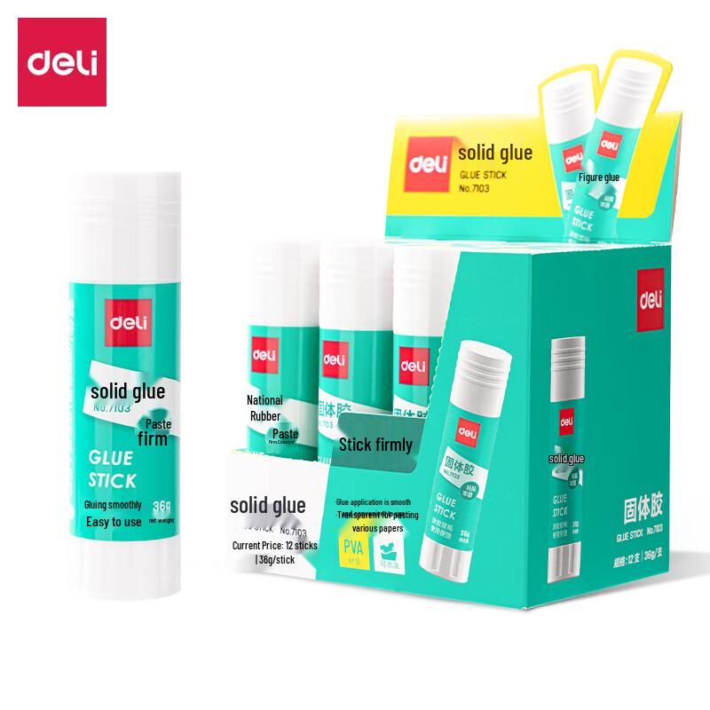 Deli 7103 Solid Glue Sticks