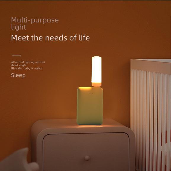 Simulated Flame USB Night Light - Dynamic Candle Lamp & Mini Bedside Atmosphere Light