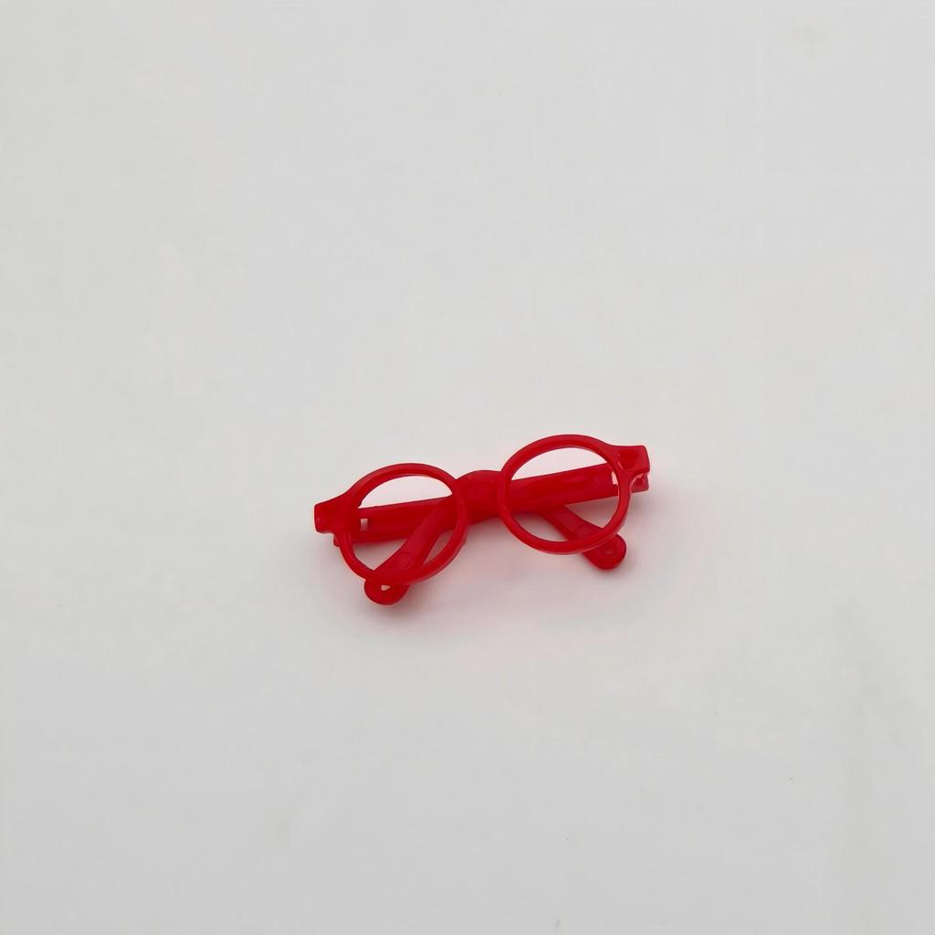 Heart Code Doll Accessories: Lensless Glasses, 4.0 Mini Labubu, Earphones, Shoes, and Three-Piece Set