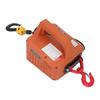 Electric Hoist Winch 3 in 1 1540lbs 1500W Portable Power Crane 7.6m Lifting Traction Towing 4m min for Warehouse