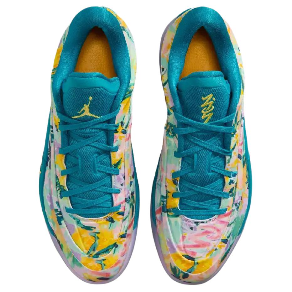 Jordan Zion 4 PF Comfortable Fit Basketball Shoes Unisex Sneaker Aqua-Blue FD0591-301