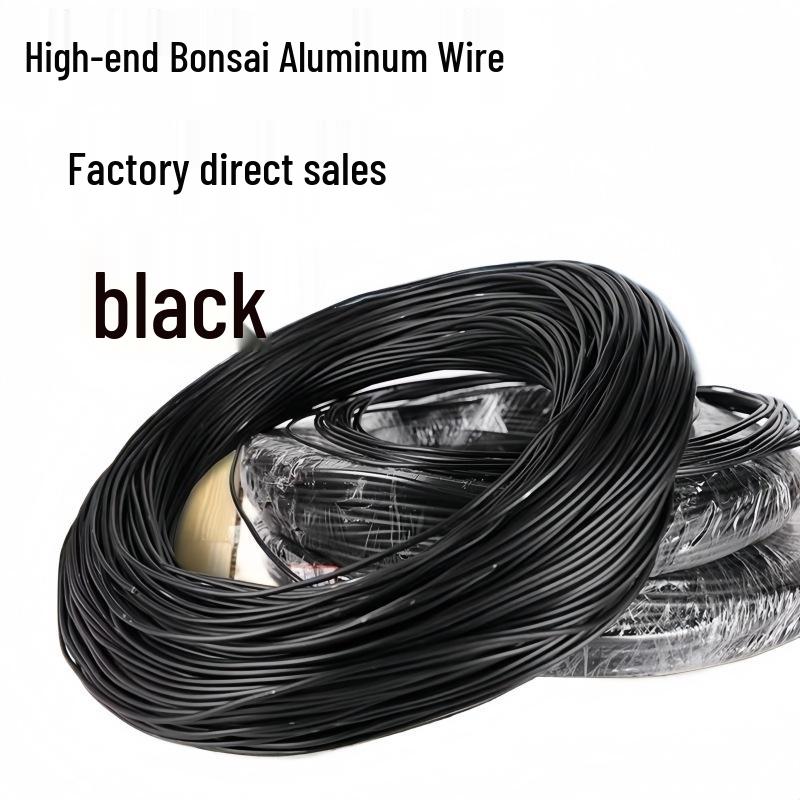 Crassula Ovata Shaping Wire: Soft Aluminum-Iron for Horticulture, Floral Art, Flower Arrangements, and Bonsai Branch Shaping.