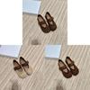 Vintage Leopard Print Mary Jane Shoes For Women With Buckle Closure And Low Heel For Casual Wear