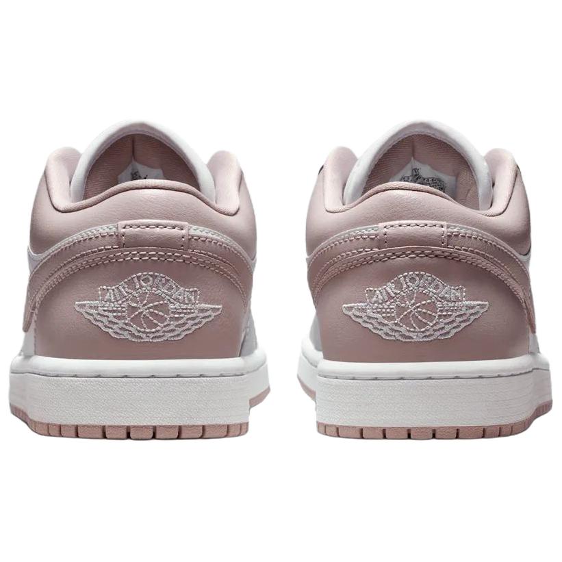 Jordan Air Jordan 1 Low Vintage Chaussures de Basketball pour Femme Rose Blanc DC0774-606