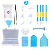 1 Set of 5D Diamond Painting Tools and Accessories with Multiple Color Options - DIY Crafts and Mosaic Art Supplies