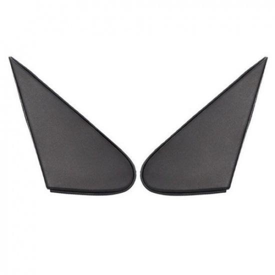 Car Left & Right Side Mirror Corner Triangle Covers For Toyota RAV4 2009 - 2012