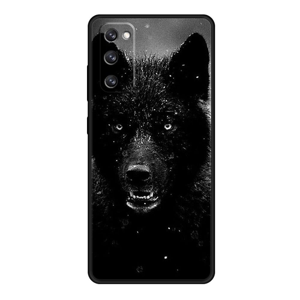

Для Samsung S10 S10e S21 Plus S7 S22 Ultra 5G S20 FE 2022 S8 S9 телефон Funda Beast Lion Wolf смартфон Samsung S20 FE
