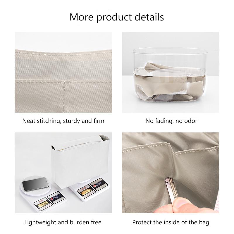 Organizzatore per Borsa EverToner per Borsa a Mano Longch-mp Cabas Carta Microfibra Borsa Interna Borsa Tote Portatile da Viaggio Organizer Inserto