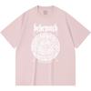 230 g/m² 100% katoenen heavy metal T-shirt met rockband- en popmuziekprint, unisex T-shirt van zwaar katoen.