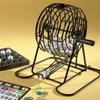150 Token Markers Bingo Game Cage 18 Card Classic Bingo Cage Bingo Machine  Christmas Gift