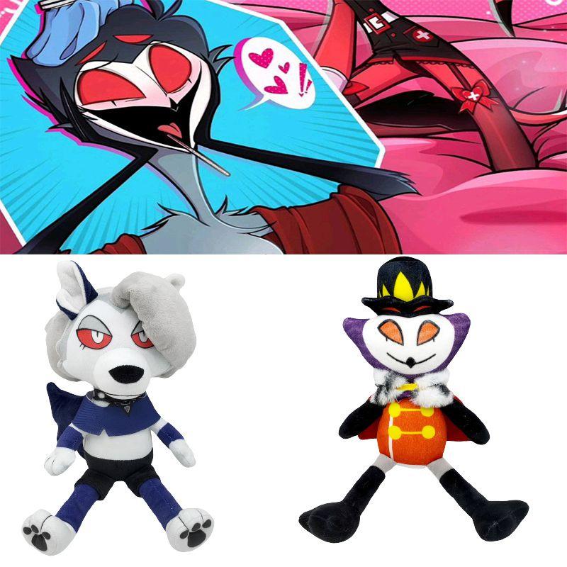 Plush Helluva Boss Toy Set Stolas  Loona Cartoon Game Children Gift Birthday