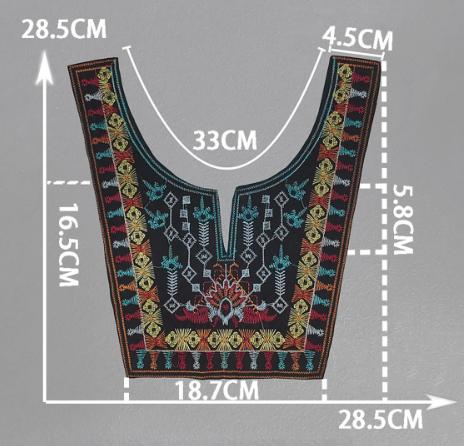 Sewing DIY Lace Trim Ethnic Style Embroidery Clothing Accessories Performance Clothing Accessories Lace