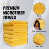 MRD'S Home Premium Microfiber Towels,16Inch*14Inch Microfiber Cleaning Cloth Car Drying Towel,Safe For Car Wash Scratch Free, Strong Water