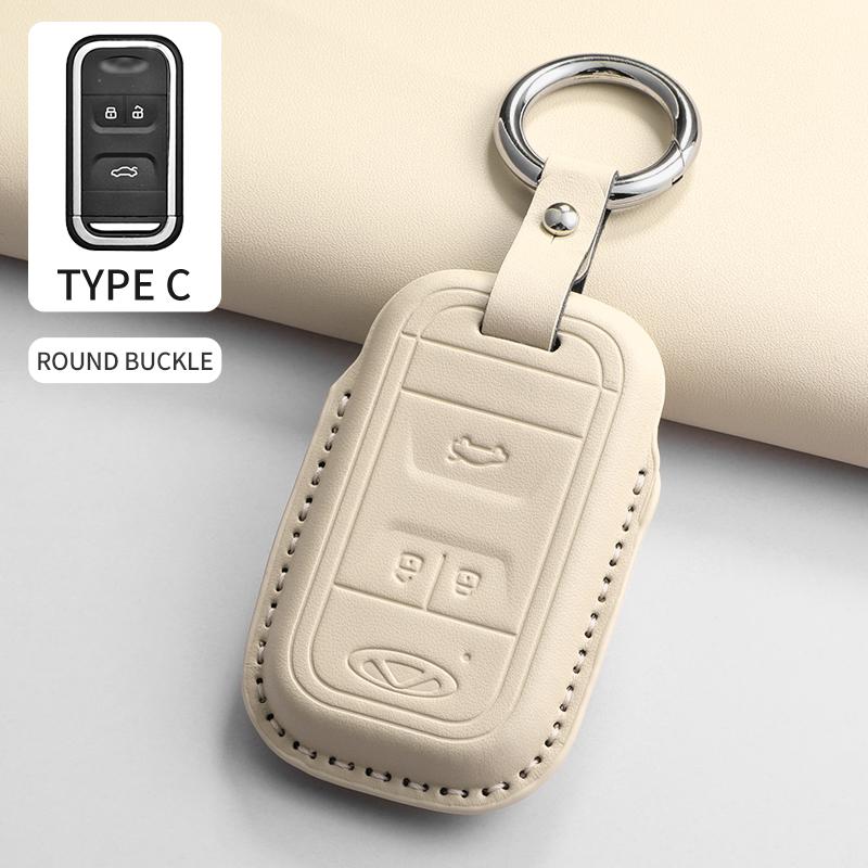 Car Key Case Cover Shell For Chery Tiggo 5 7 8 3x Arrizo 5 6 Pro Gx 5x EQ7 Jaecoo J7 7 J8 Omoda 5 C5 Protecter Auto Accessories