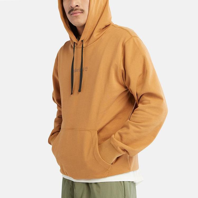 Timberland Solid Color Letter Logo Printed Casual Hoodie Unisex hoodies Wheat A6QFH-P47
