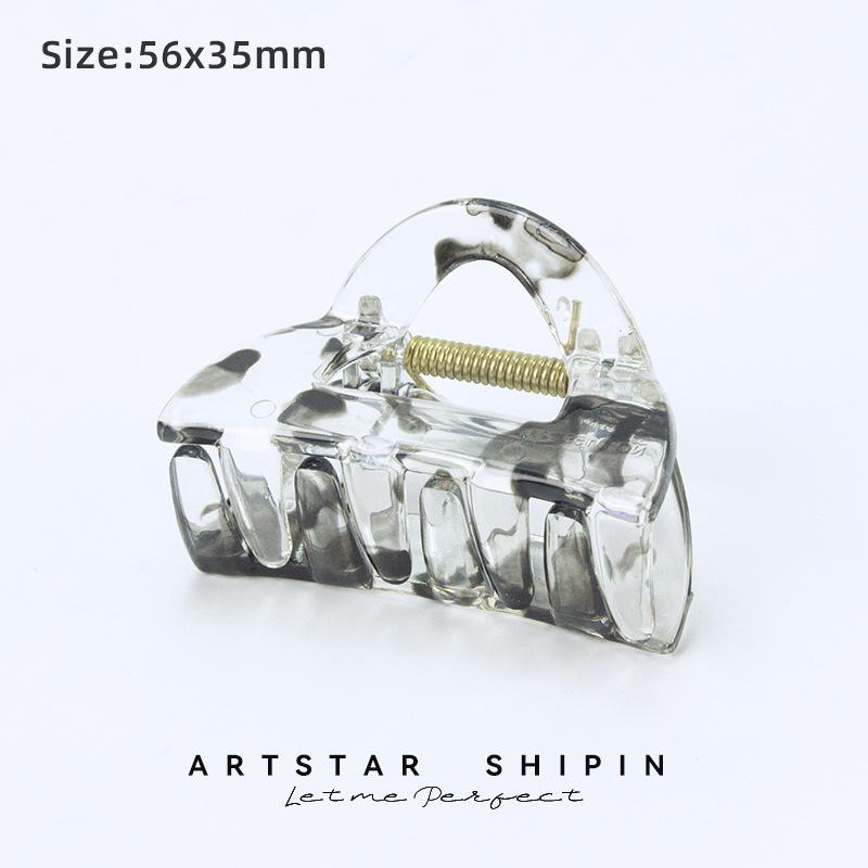 Korean Style Medium Hair Claw Clip - Genuine Yixing AS Product