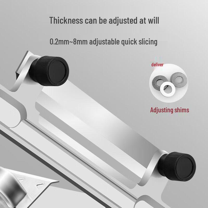 Stainless Steel Manual Frozen Meat and Food Slicer