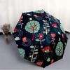 1pc Forest Flowers Fashionable Automatic Opening/Closing Folding Umbrella with 8 Bones, Windproof Portable, Daily Use172