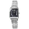 Casio Standard Analog Women's Watch LTP-V007D-1B Black with Silver Metal Band, Overseas Model