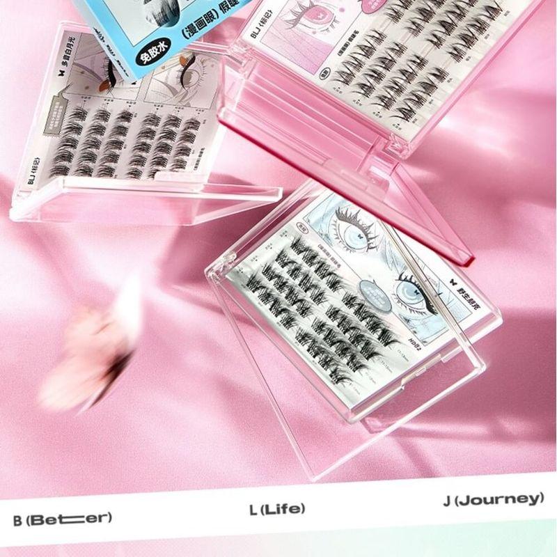 BLJ - Comic Eyes Glue-free False Eyelashes - HD04