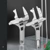 Multi-Functional Bathroom Wrench Tool - Short Handle, LargeOpening, Maintenance Board & Hand Sewer Pipe Pliers