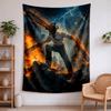 Chainsaw Man Tapestry wall decor—perfect for bedrooms living rooms and dorm rooms Easy to install it enhances your space and creates a warm  comfortab