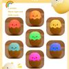 Eggshell Chick Night Light Cute 7 Color Dimmable Warm Light RGB LED Silicone Nursery Bedside Lamp for Bedroom Living Room Baby Feeding