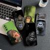 Monkey Gorilla Ape Baby Cute Phone Cover for Samsung Galaxy S22 S21 S20 FE Ultra Plus A35 A36 A55 A37 A33 A34 A57 Soft Case