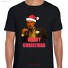 Leo Meme Unisexs T Shirt Funny Merry Christmas Joke Festive Design Unisex Vintage Streetwear Stretched Fashion Casual