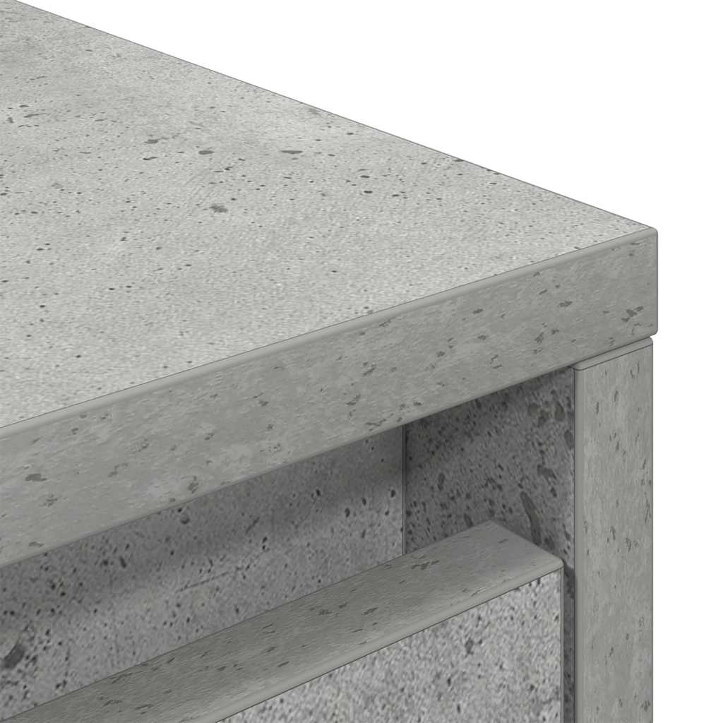 Highboard Concrete Grey 29.5 x 34 x 119.5 cm Particleboard