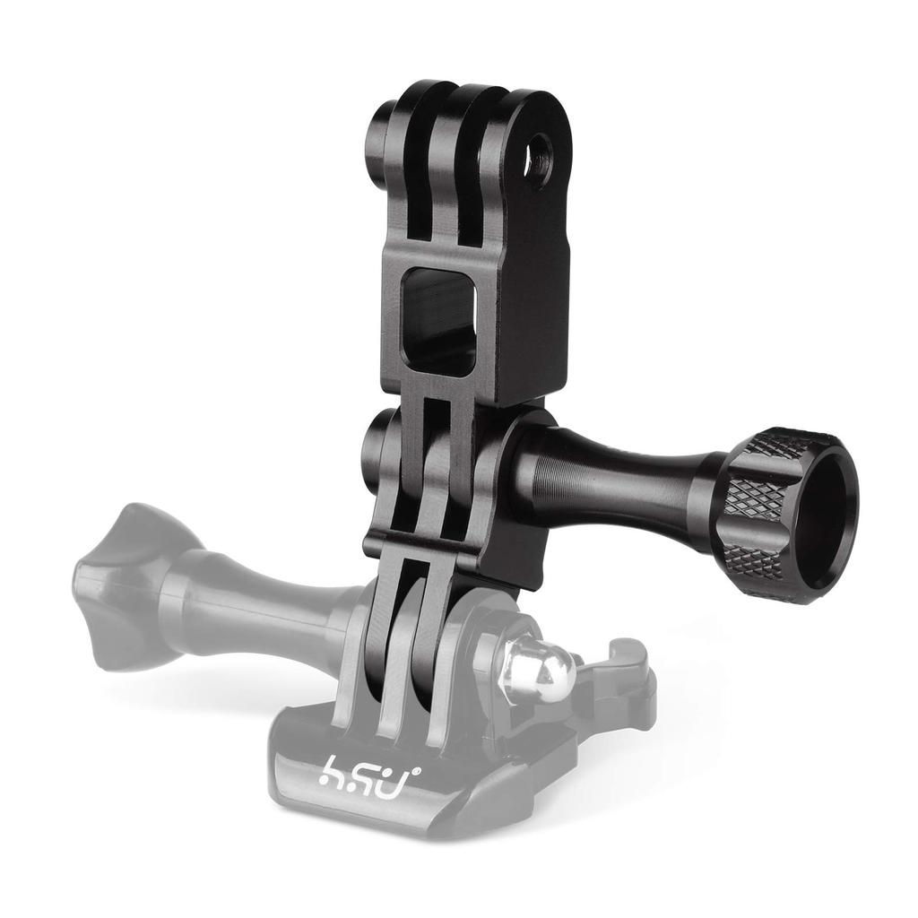 HSU Action Camera Extension Arm GoPro Extension Adapter Aluminum GoPro Mount with Wrench and Screws for GoPro Action Camera Accessories
