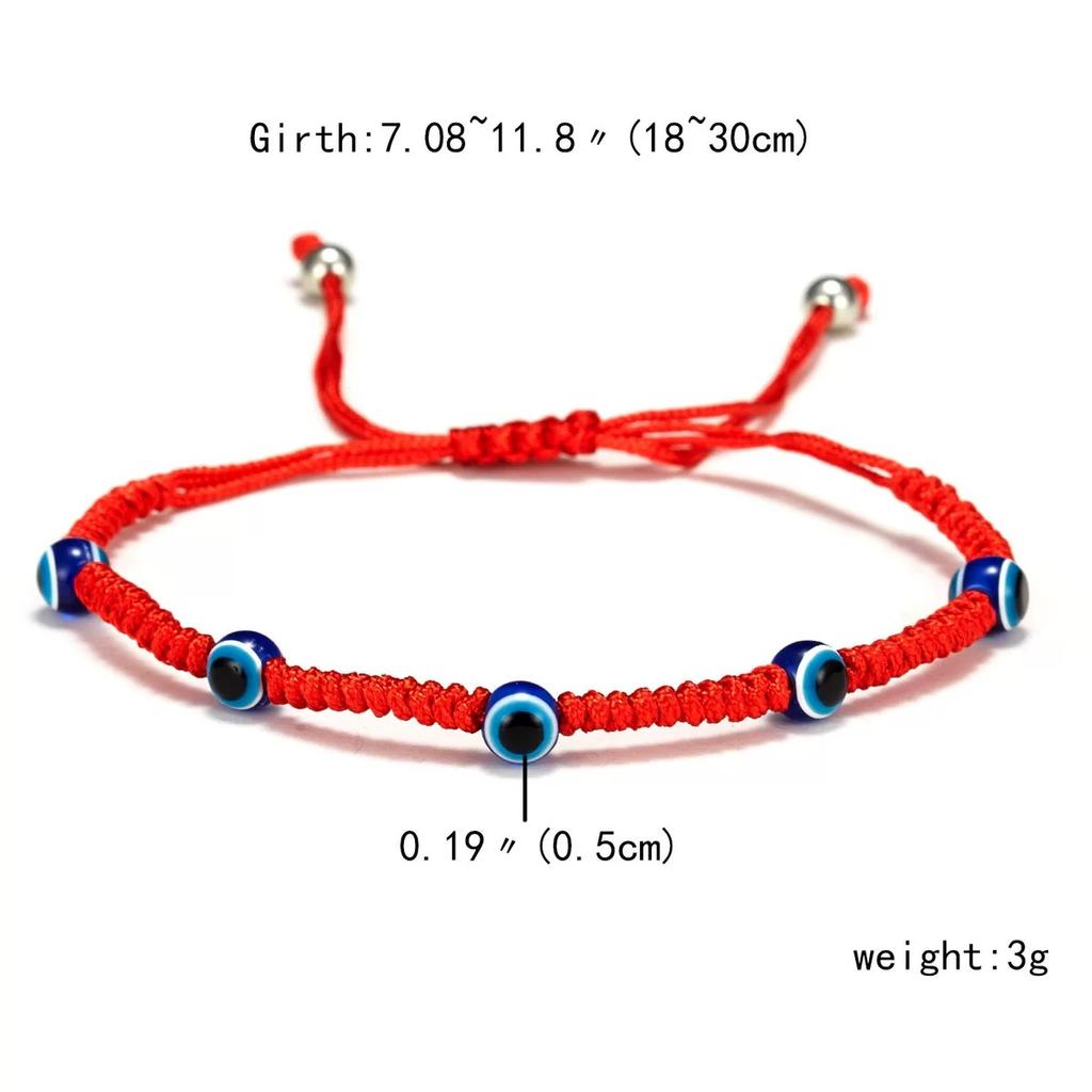 Türkisches Glücksarmband mit blauem Blick (14 verschiedene Stile) – Handgefertigter Glücksschmuck für Damen – Modisches Armband mit blauem Augen-Anhänger – Freundschaftsschmuck
