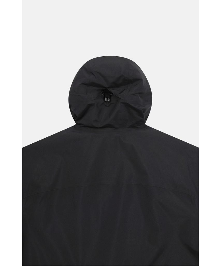 Kolon Sport Men'S Windchaser Gore-Tex Hooded Waterproof Jacket Jwjgx26211Blk