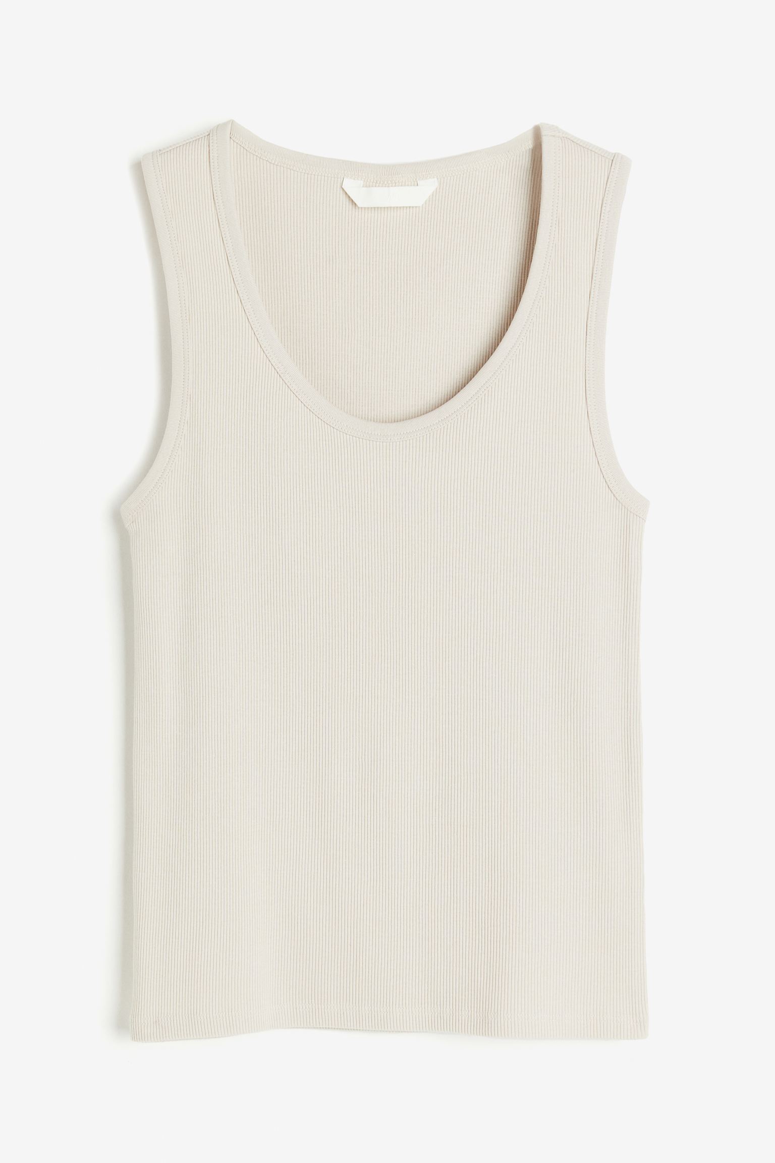 

Топ жилета в рубчик