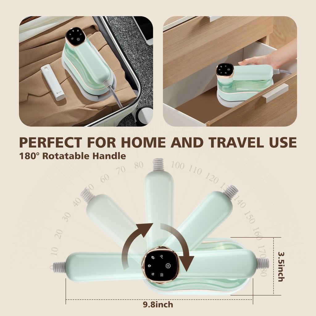 W pełni Automatyczna Maszyna do Prasowania Parowego do Szybkiego Usuwania Zagnieceń z Ubrań, Przenośne Żelazko Parowe