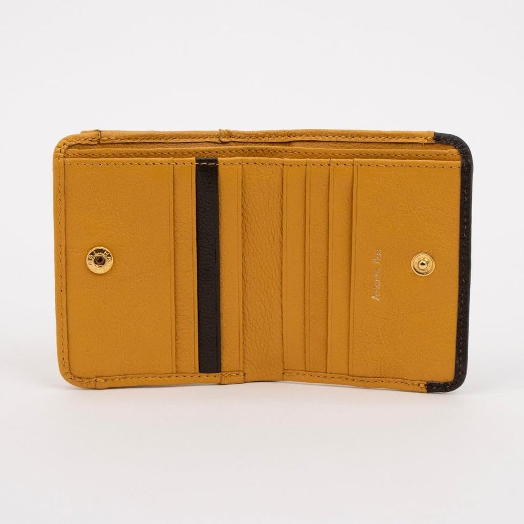 Cowhide bifold wallet