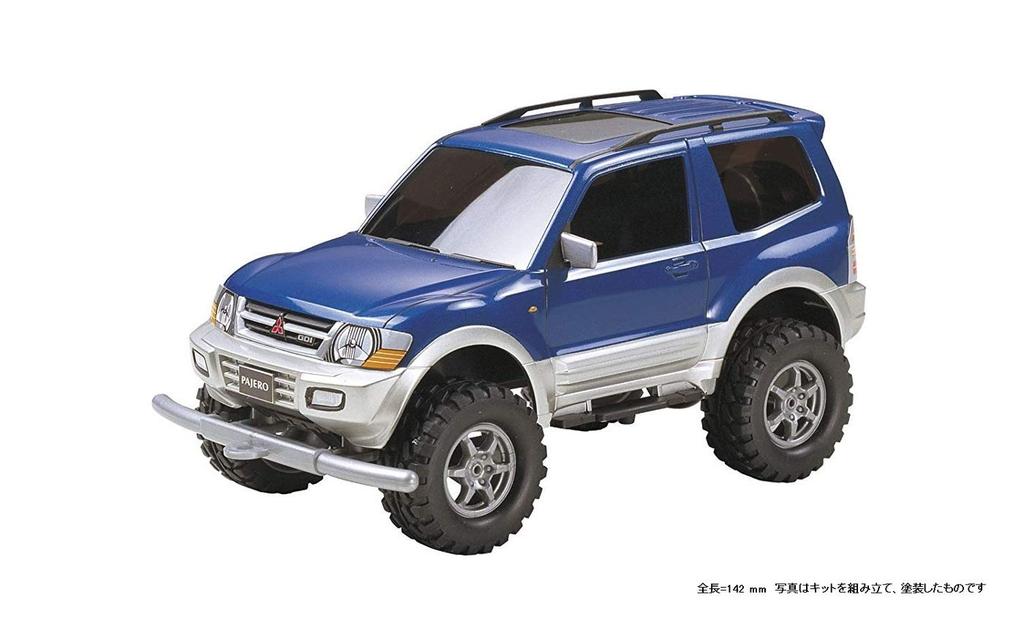 Tamiya Comical Mini 4WD Series 23 Pajero V6 3500 Plastic Model 19023 No.